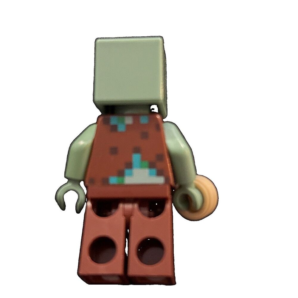 LEGO Minecraft min088 Drowned Zombie Minifigure - Picture 2 of 2